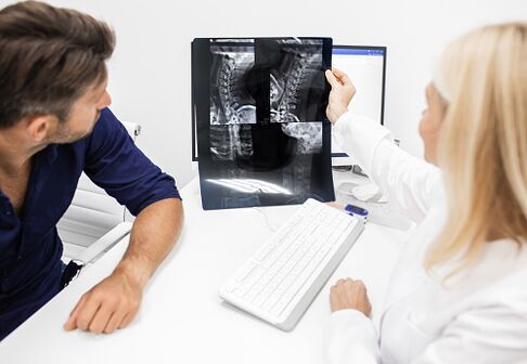 Diagnóstico de osteocondrose cervical no homem